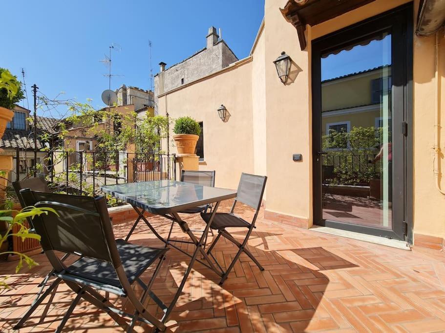 Boutique Penthouse With Terrace, Spanish Steps Rome Buitenkant foto